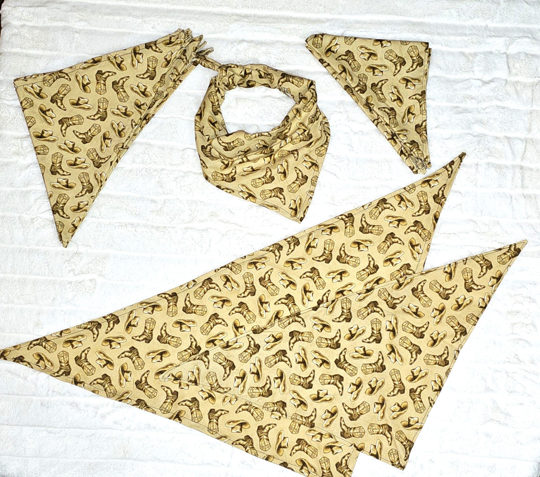 Boots and Hats Classic Bandanas