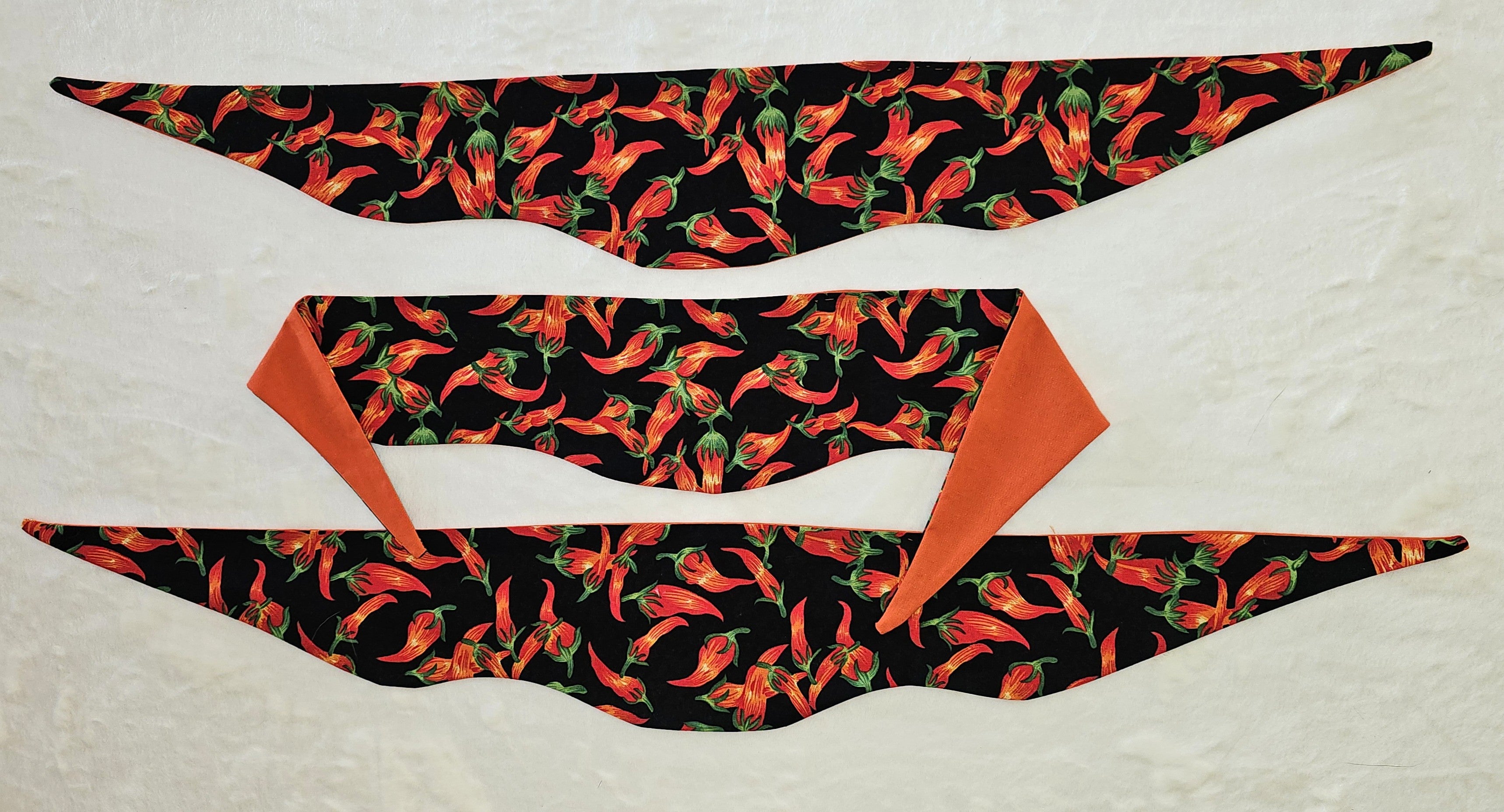 Hot Chili Pepper Rounded Bandanas