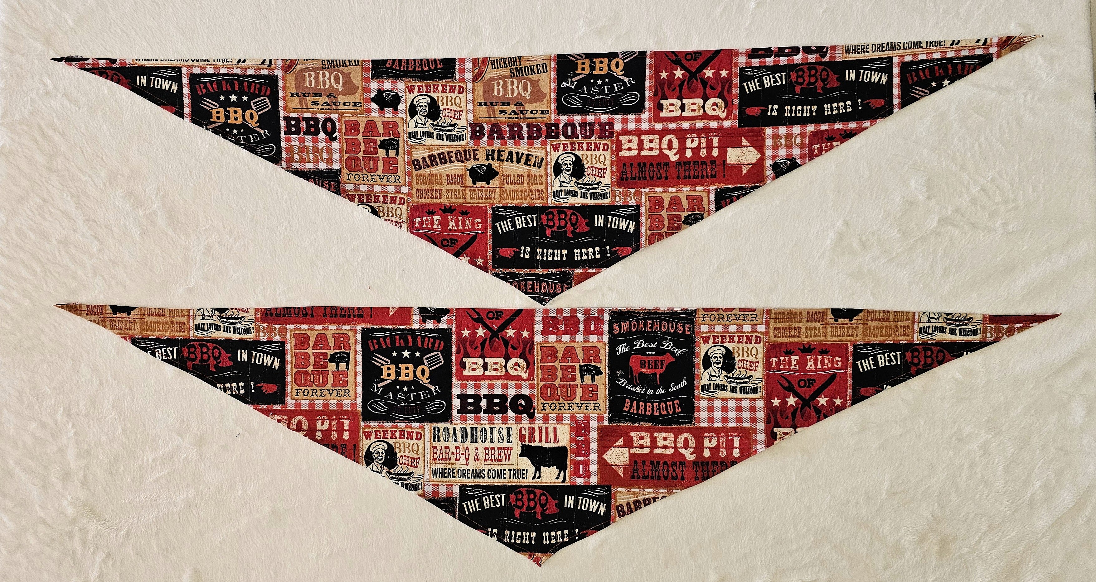 It's Time for a BBQ!  Short bandana