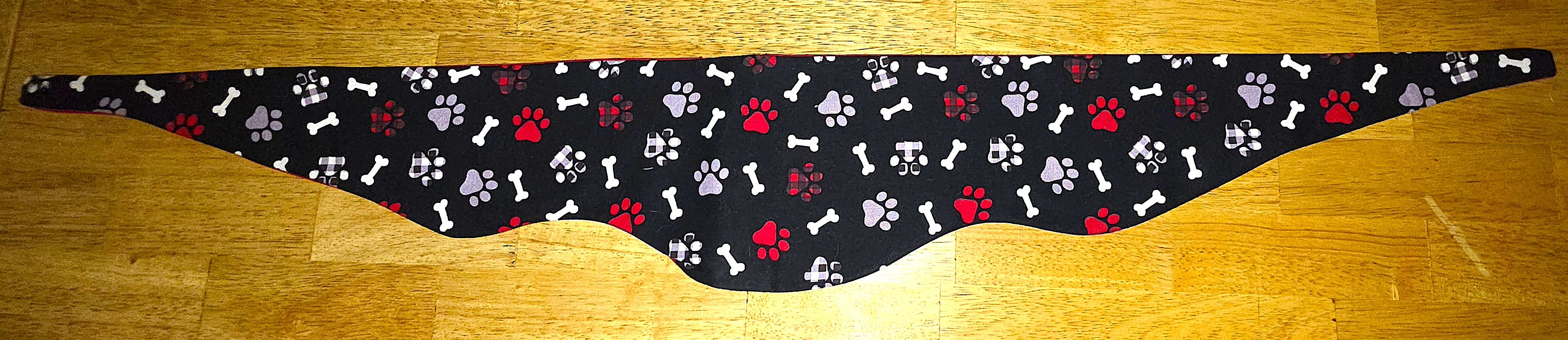 Pawsitively Plaid Rounded Bandanas