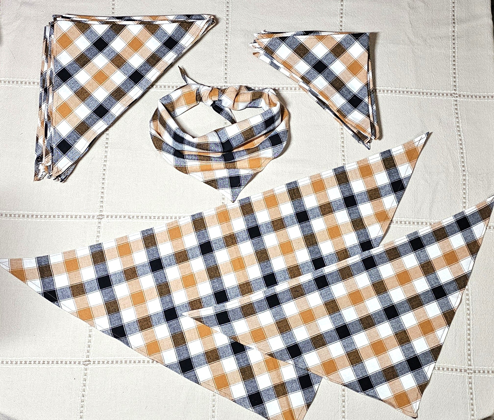 Plaid Passion Classic Bandanas