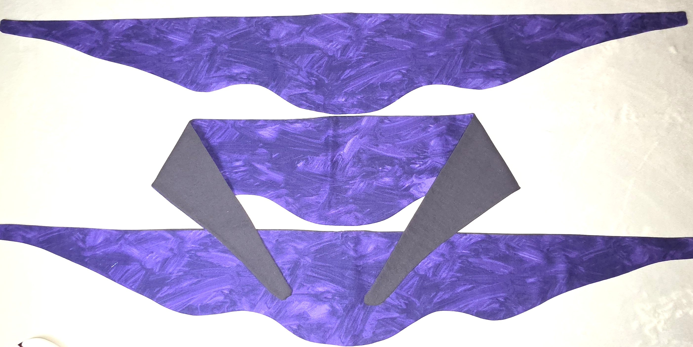 Purple Reign Rounded Bandanas