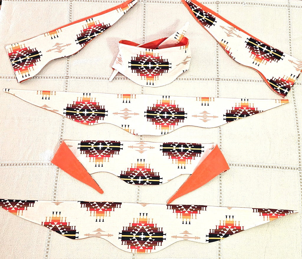 Sunset Mesa Rounded Bandanas