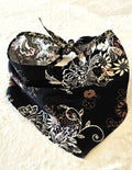 Whiskey Bloom Floral Short Bandana